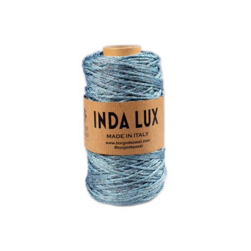 Inda Lux Borgo de Pazzi - Firenze Cordino Polipropilene 90% Lurex 10% Azzurro 29