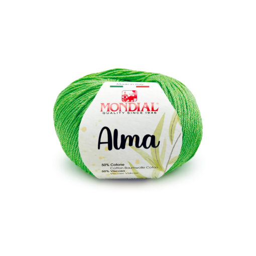 Alma Mondial Cotone 50% Viscosa 50% Verde primavera 49
