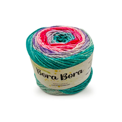 Bora Bora Mondial Cotone Egitto 70% Bambù 30% Rosa Fucsia Lilla Turchese 925