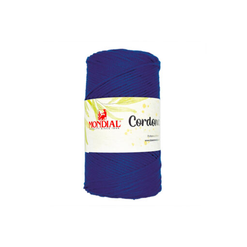Cordoncino Mondial Cotone Rigenerato 100% Blu 720