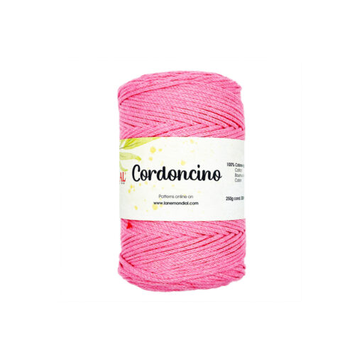 Cordoncino Mondial Cotone Rigenerato 100% Rosa 715