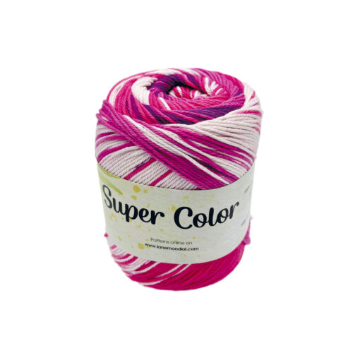 Super Color Mondial Cotone Egitto 100% Rosa Viola Fucsia 443