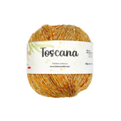 Toscana Mondial Juta 70% Microfibra PC 30% Juta naturale arancio 849